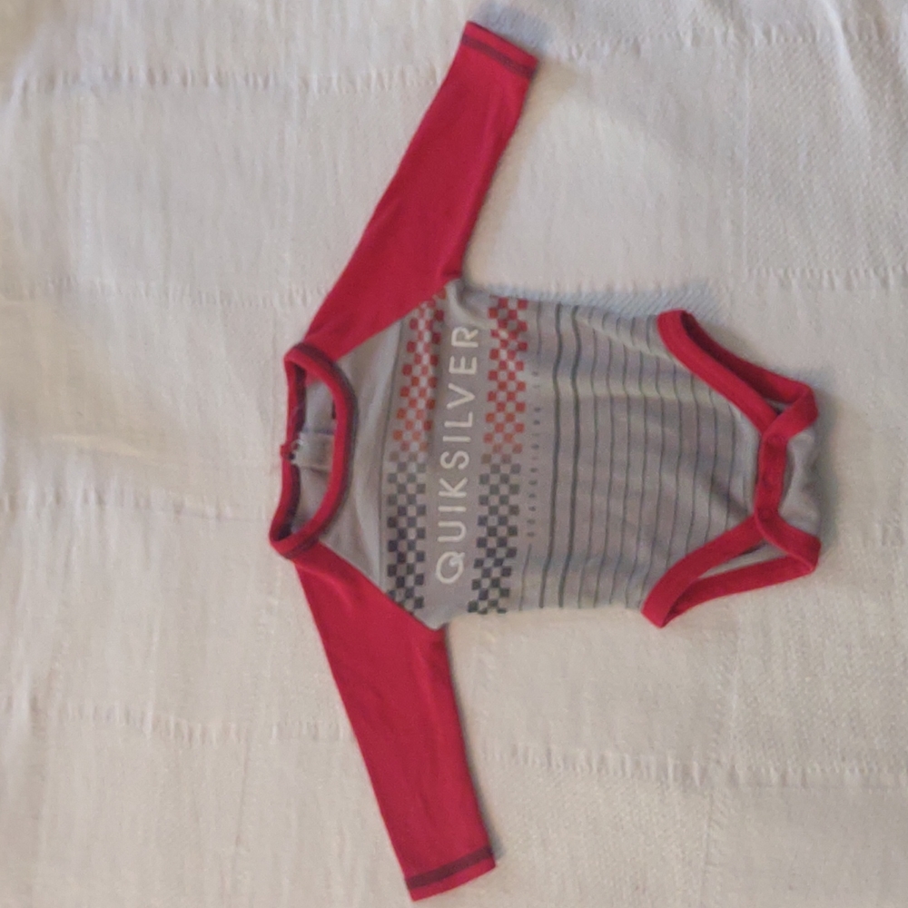Long sleeve Quicksilver brand onesie